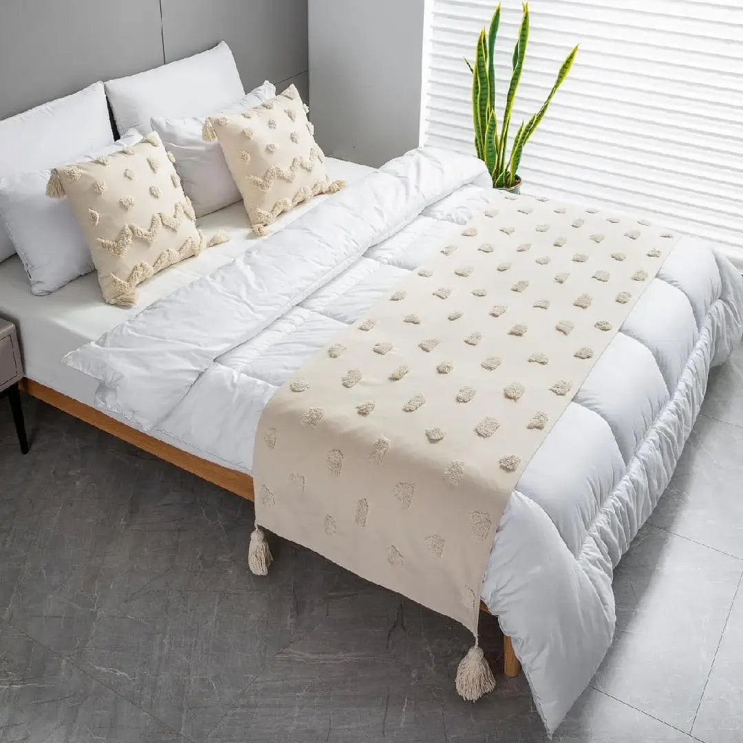 Piecera Boho Beige + 2 Fundas