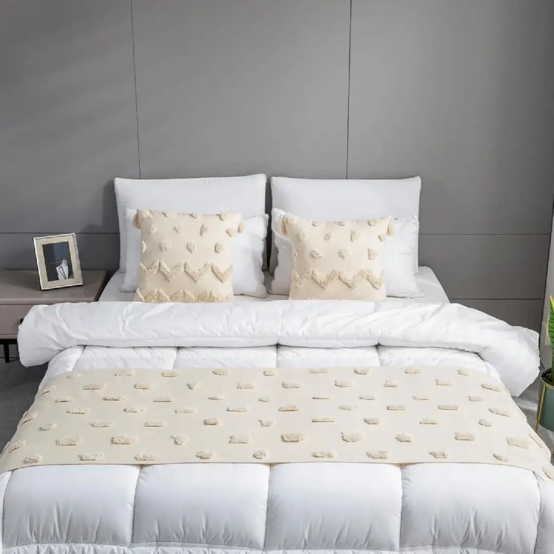 Piecera Boho Beige + 2 Fundas