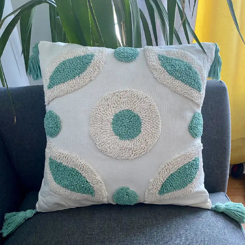 Fundas Boho Menta