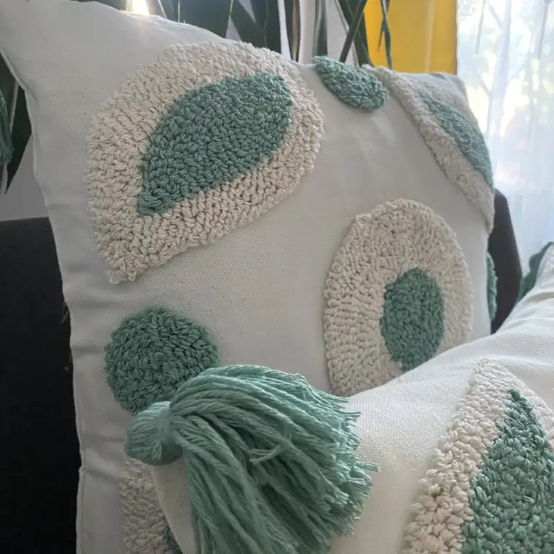 Fundas Boho Menta