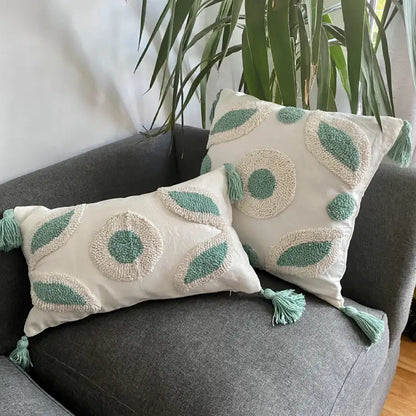 Fundas Boho Menta